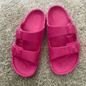 Andrew Stevens Double Buckle Sandals